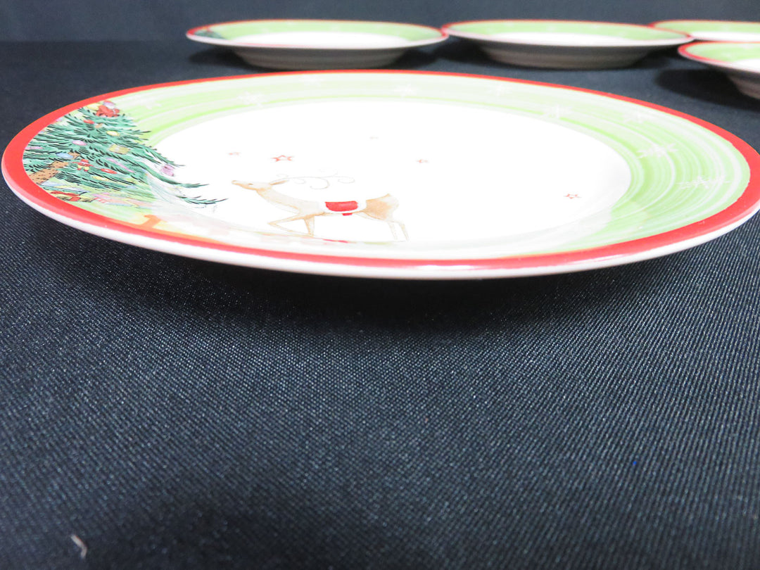 Spode Christmas Reindeer Plates