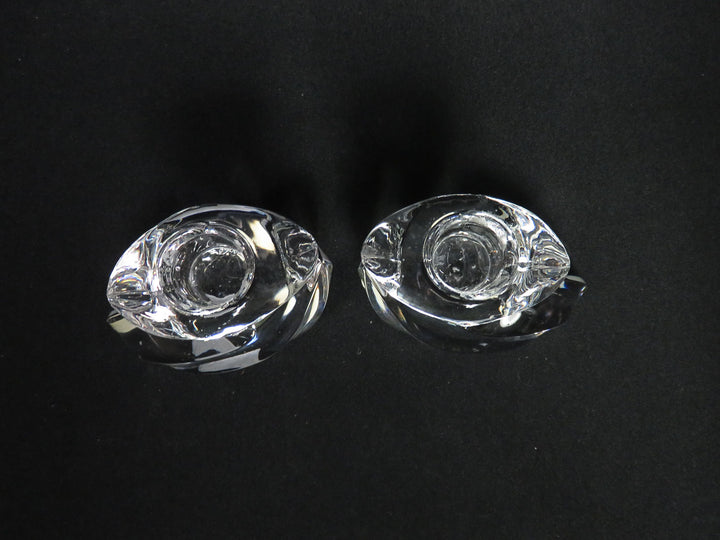 Orrefors "Camee" Candlesticks