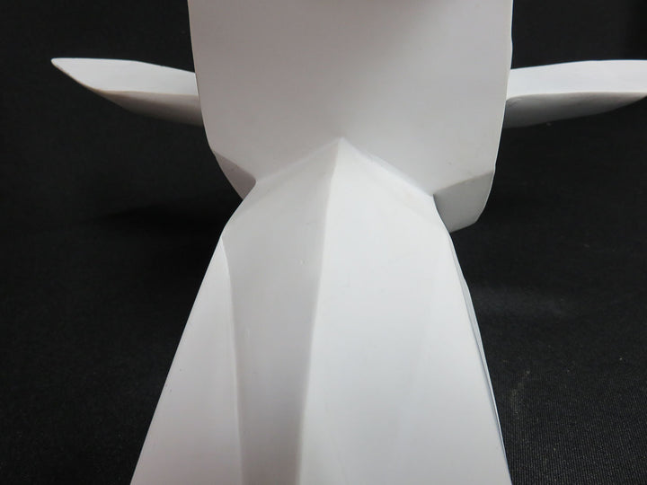 Geometric Deer Head Sculpture