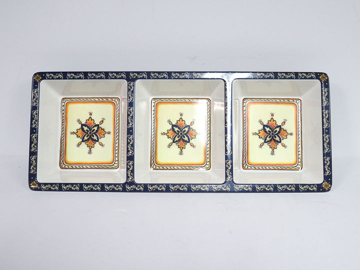 Le Cadeaux Melamine Divided Tray