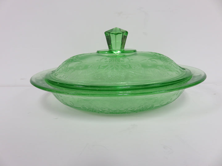 Hazel Atlas Glass Covered Dish