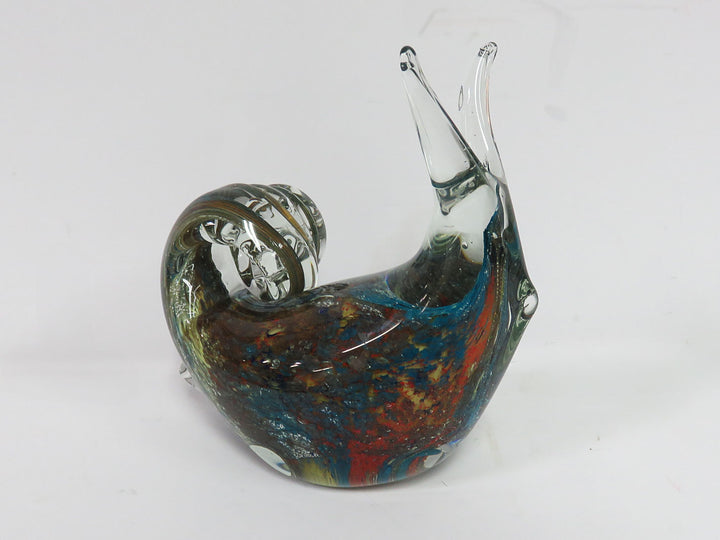 Murano Style Snail Figurine