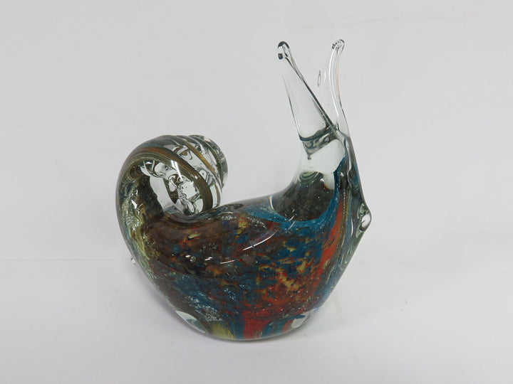 Murano Style Snail Figurine