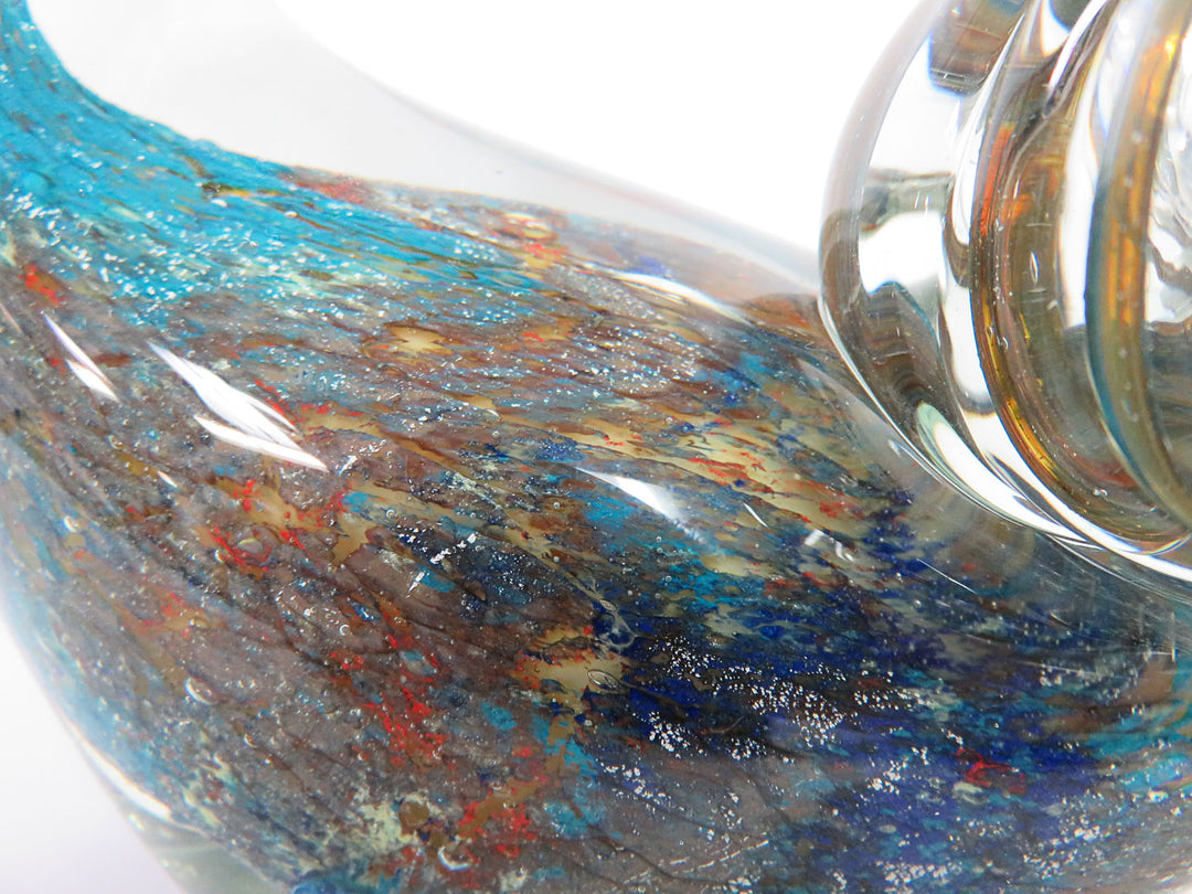 Murano Style Snail Figurine