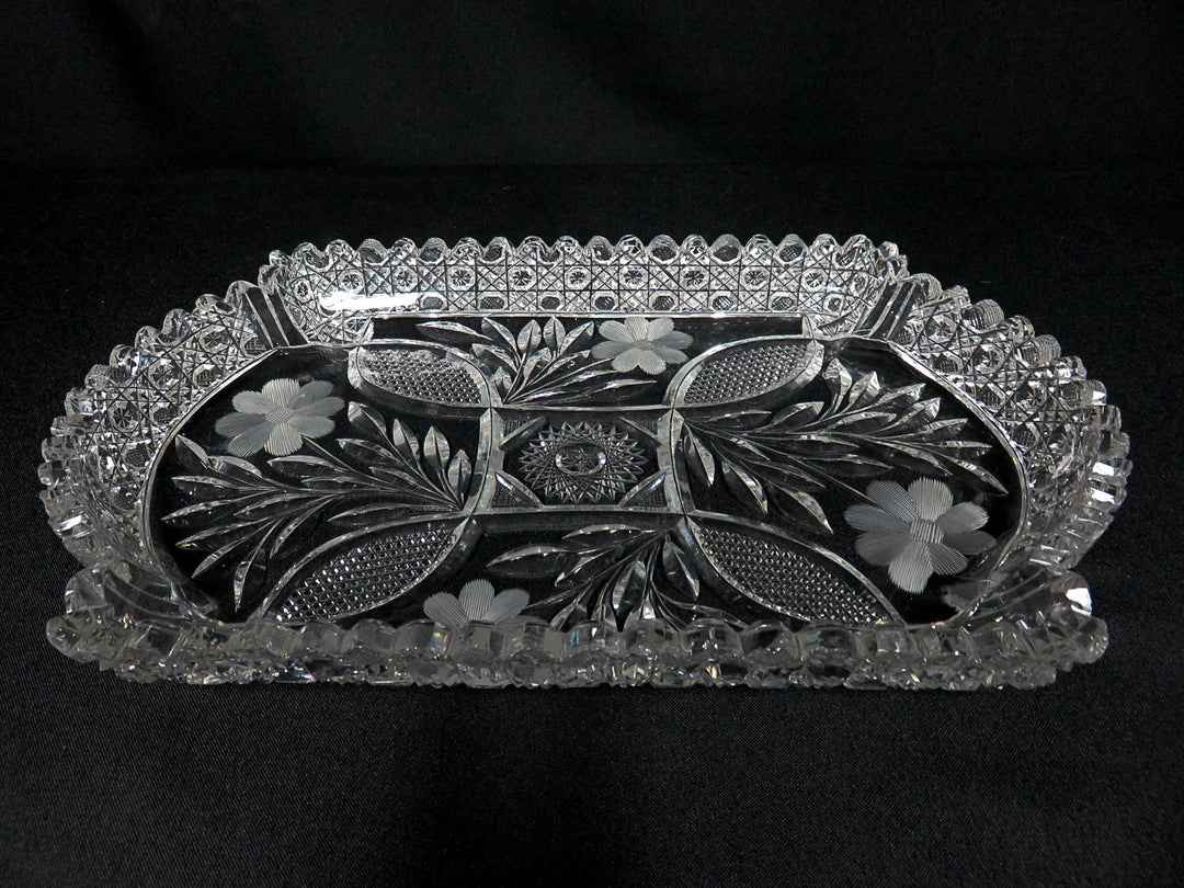 Cut Glass Tray