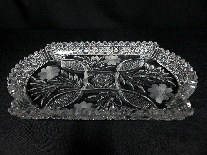 Cut Glass Tray