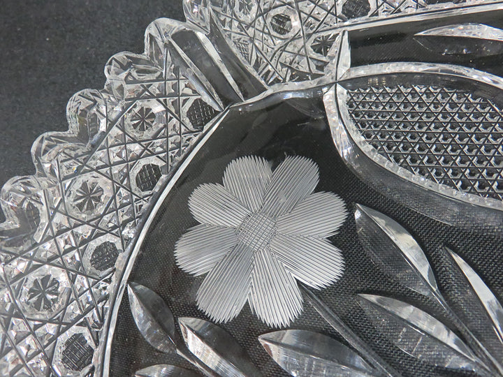 Cut Glass Tray