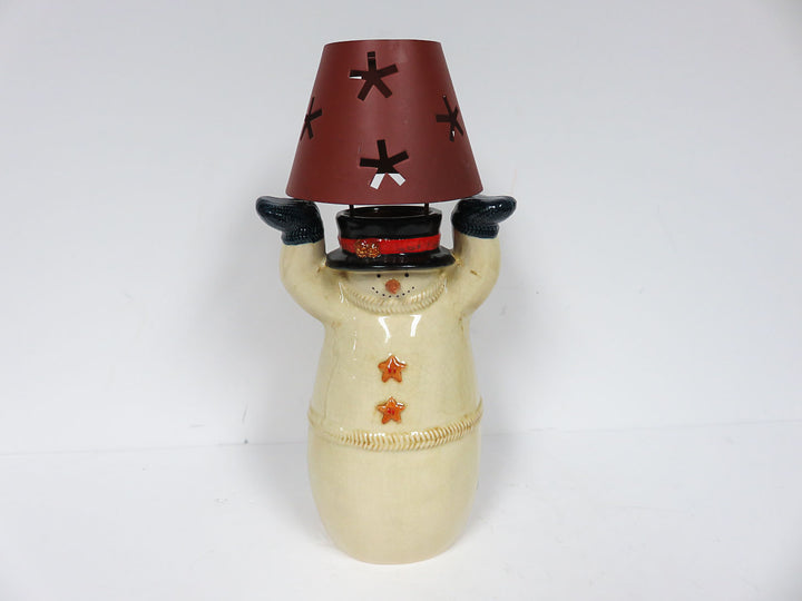 Snowman Votive Holder