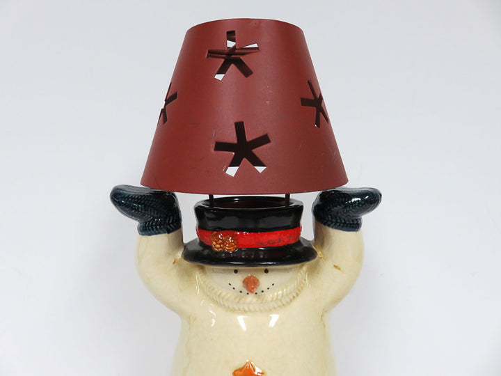 Snowman Votive Holder