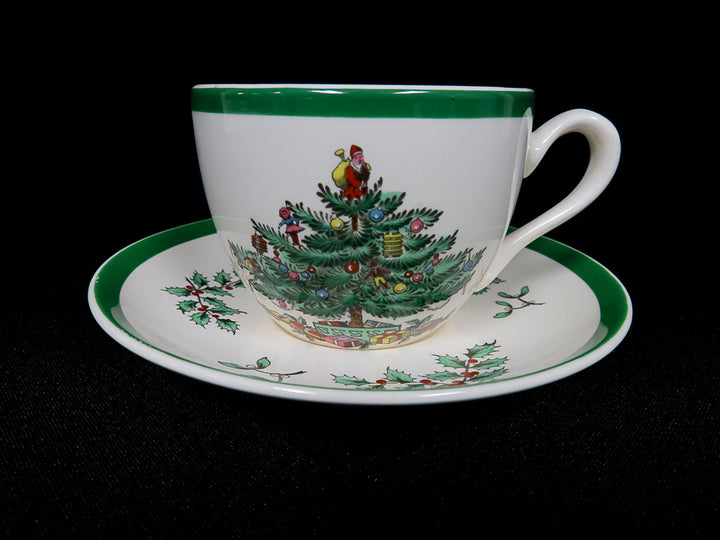 Spode Christmas Coffee Cups and Saucers