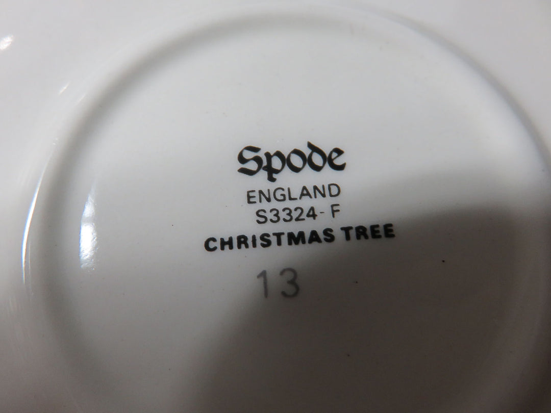 Spode Christmas Coffee Cups and Saucers