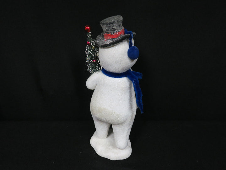 Glittery Snowman with Earmuffs