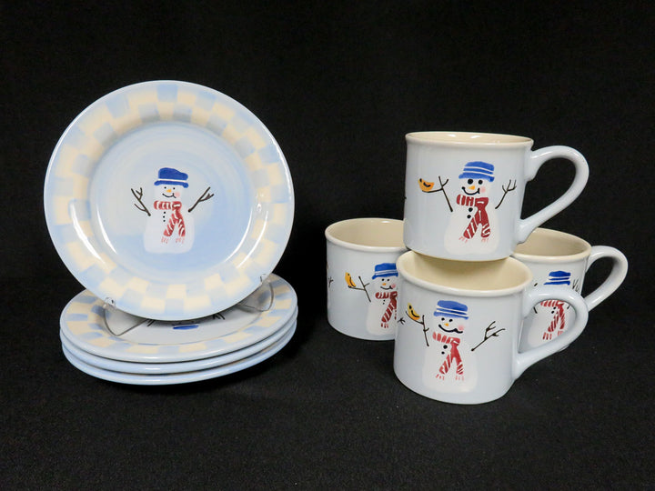 Heartstone "Snow People" Plate and Mug Set