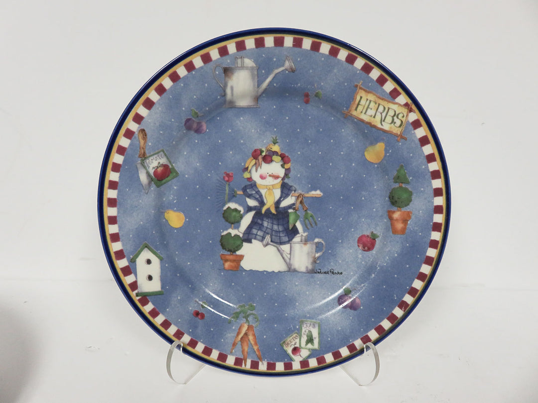 Winter's Garden  Plates & Mug Set