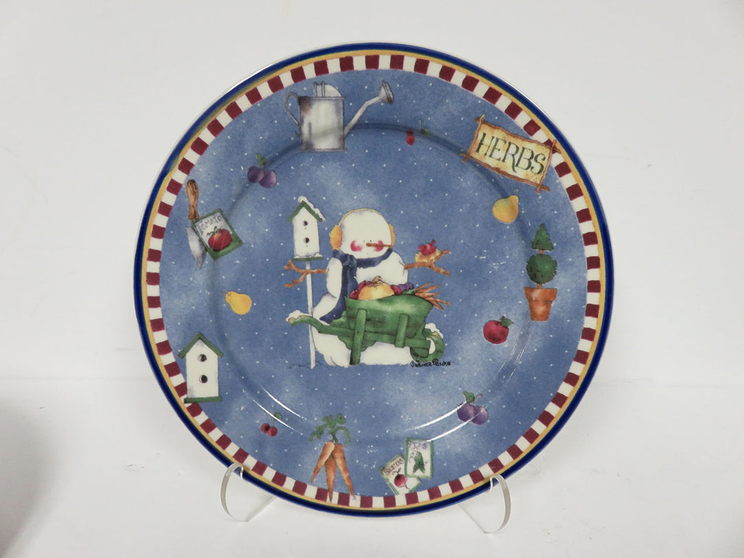 Winter's Garden  Plates & Mug Set