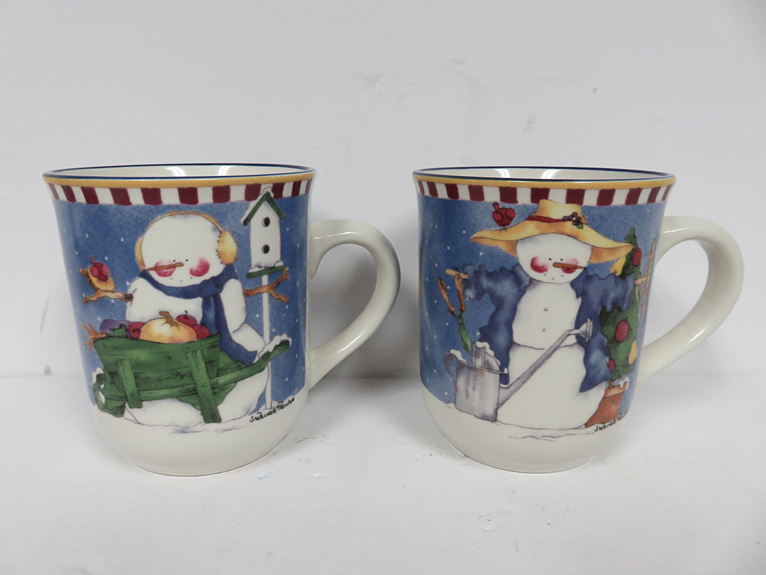 Winter's Garden  Plates & Mug Set