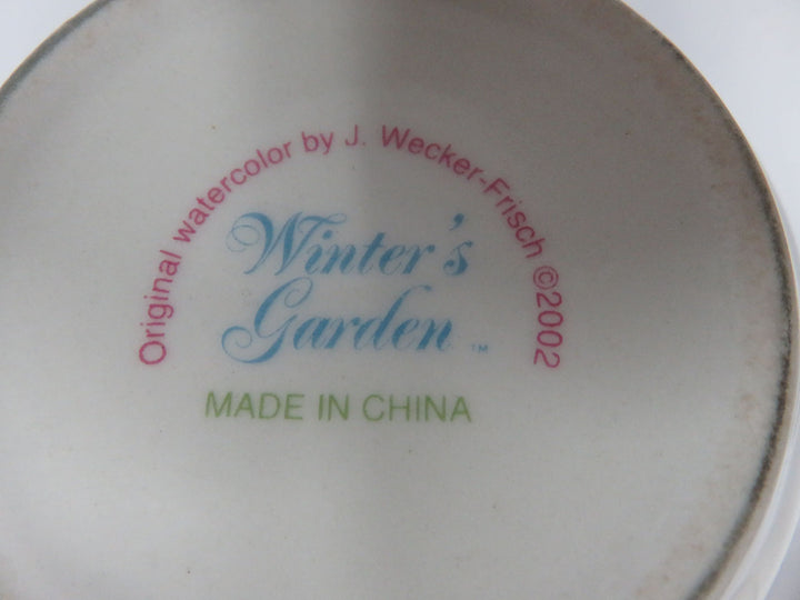 Winter's Garden  Plates & Mug Set