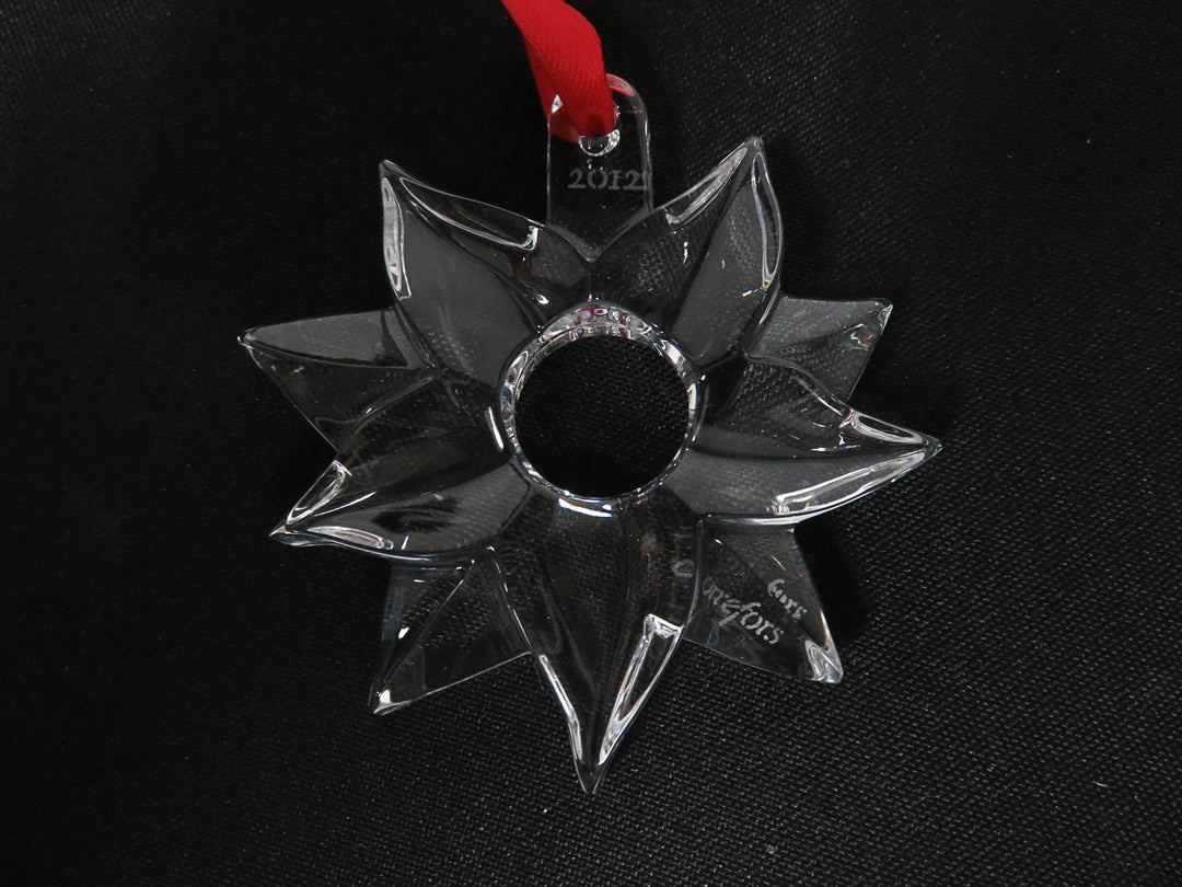 Swarovski 2012 Christmas Ornament