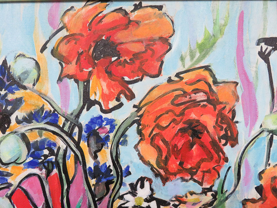 Original Floral Oil Painting