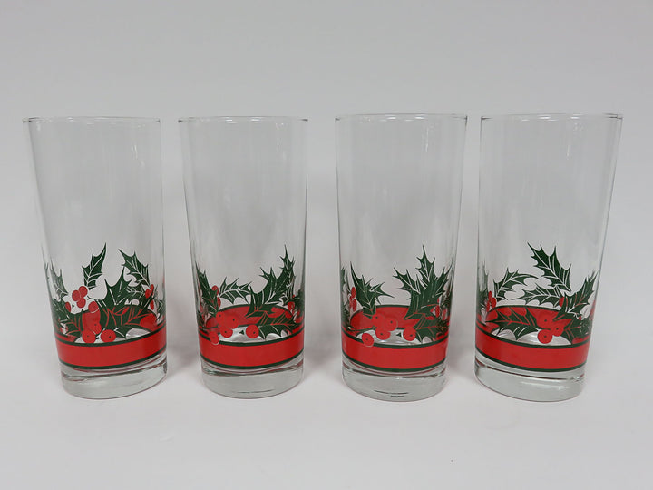 Holly Berry Christmas Tumblers