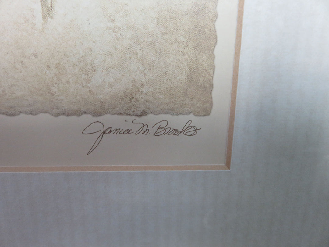 Janice Brooks Floral Print