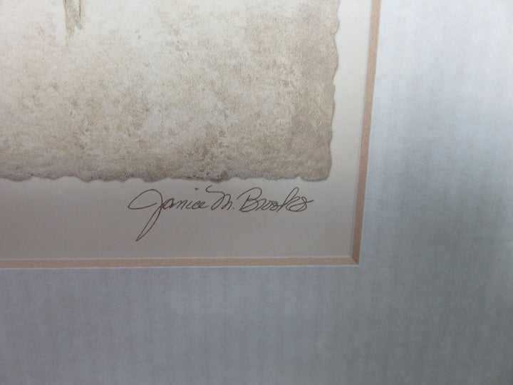 Janice Brooks Floral Print