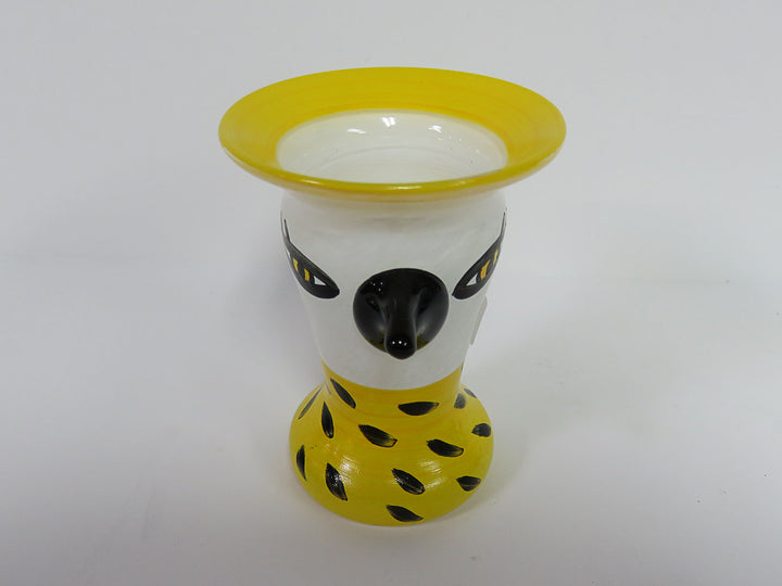 Kosta Boda Yellow and Black Bird