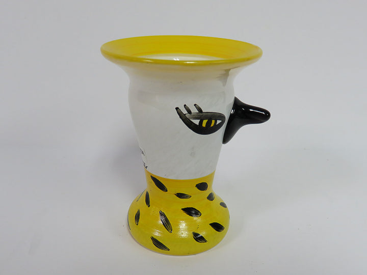 Kosta Boda Yellow and Black Bird