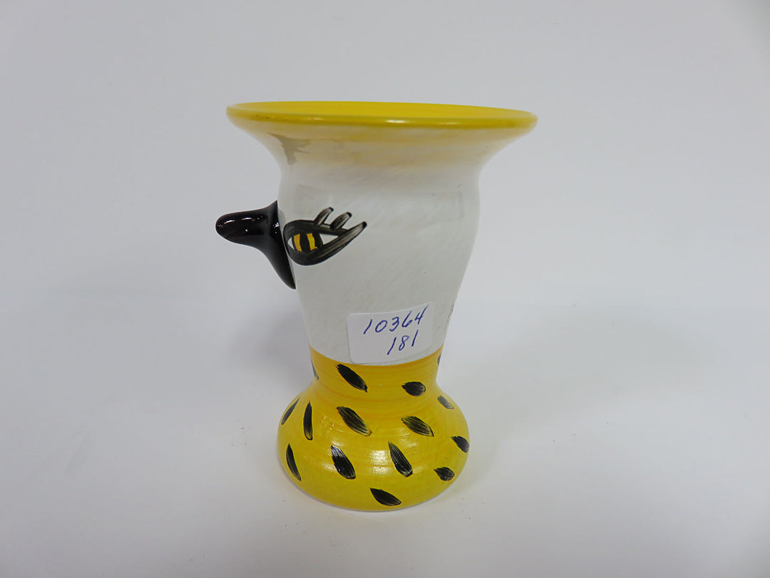 Kosta Boda Yellow and Black Bird