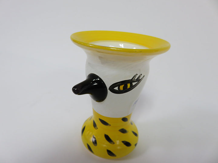 Kosta Boda Yellow and Black Bird
