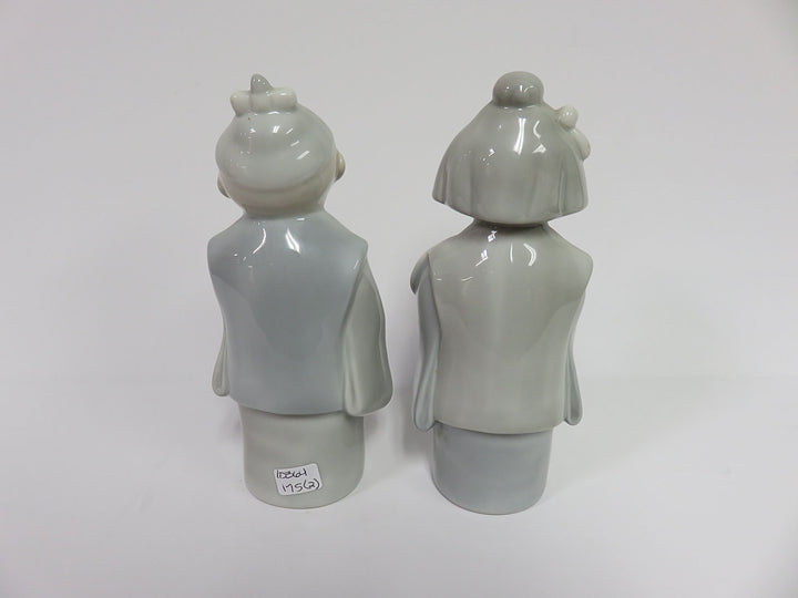 Boy and Girl in Kimonos