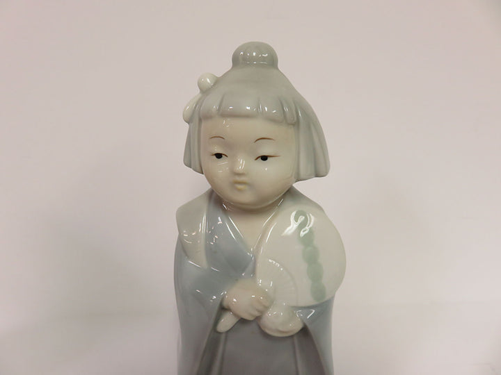 Boy and Girl in Kimonos