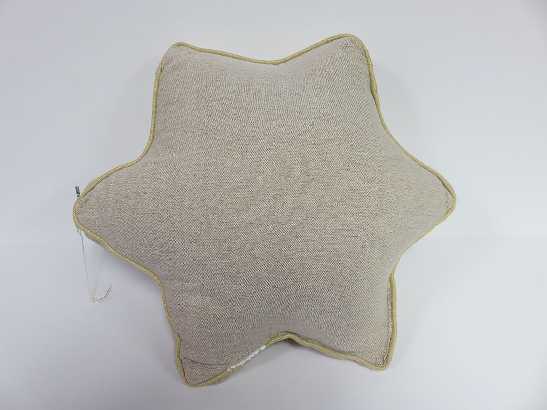 Star Shaped Beaded Pillow