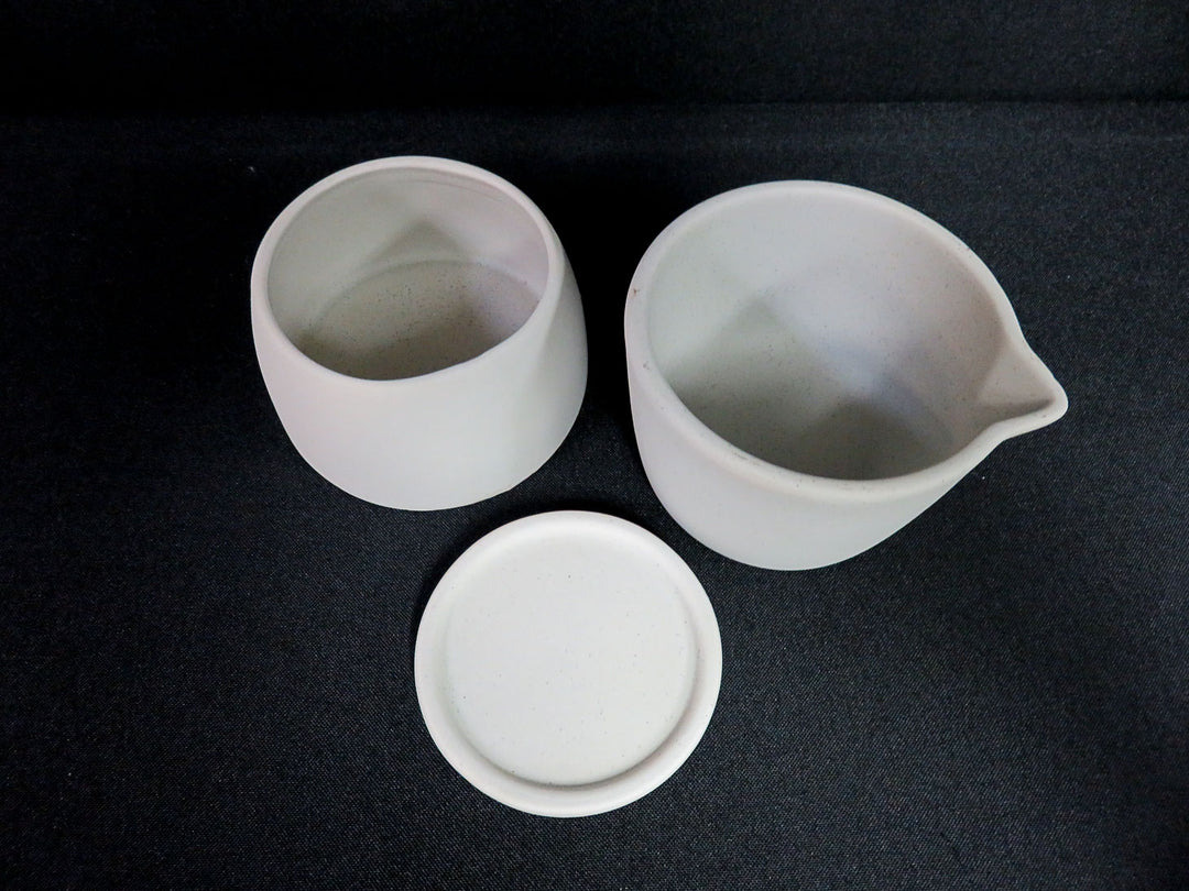 Crate & Barrel Cream & Sugar