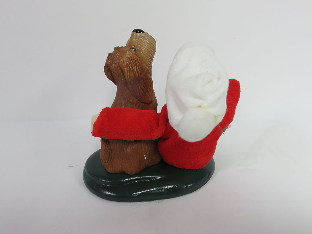 Byers Choice Boy with Dog