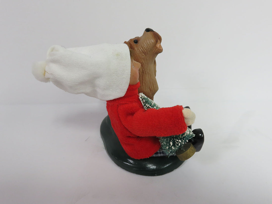 Byers Choice Boy with Dog