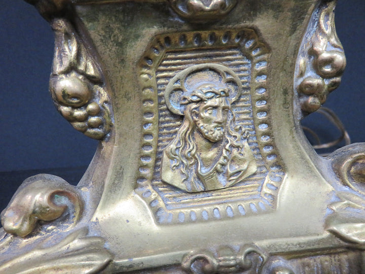 Antique Brass Table Lamp