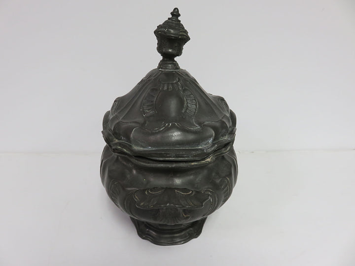 German Antique Pewter Tureen