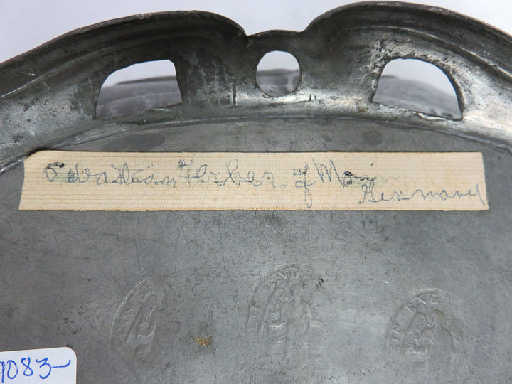 German Antique Pewter Tureen