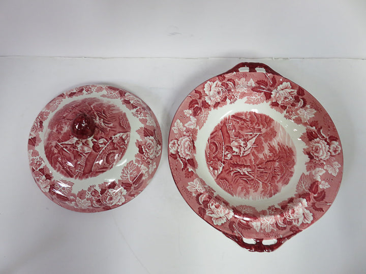 WoodsWare Red Lidded Casserole