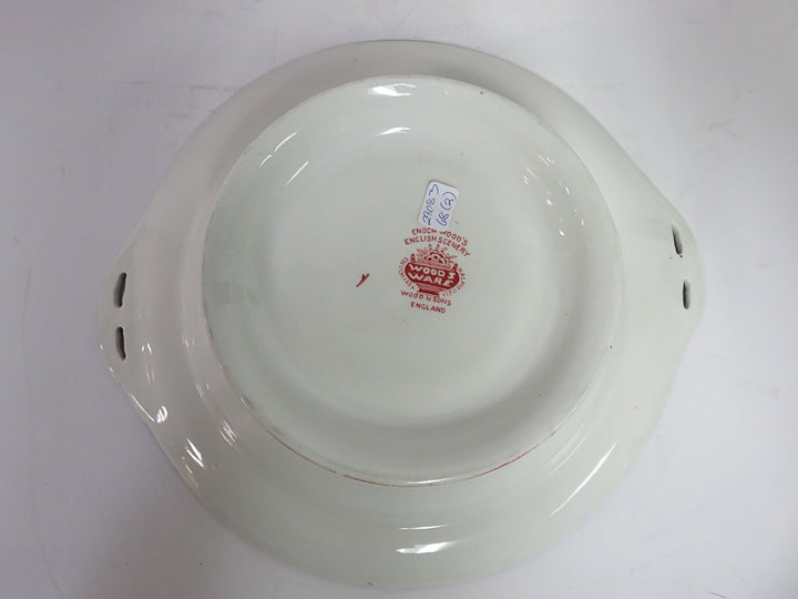 WoodsWare Red Lidded Casserole