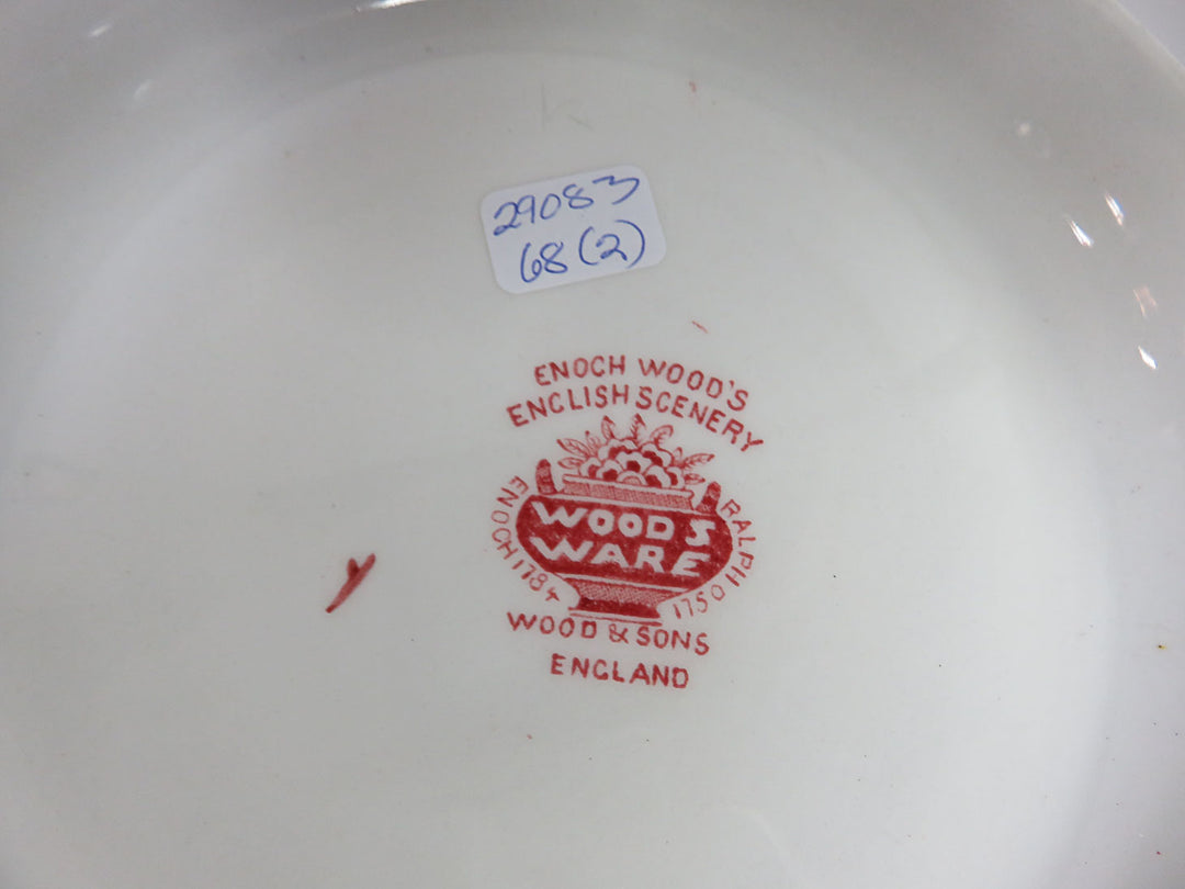 WoodsWare Red Lidded Casserole