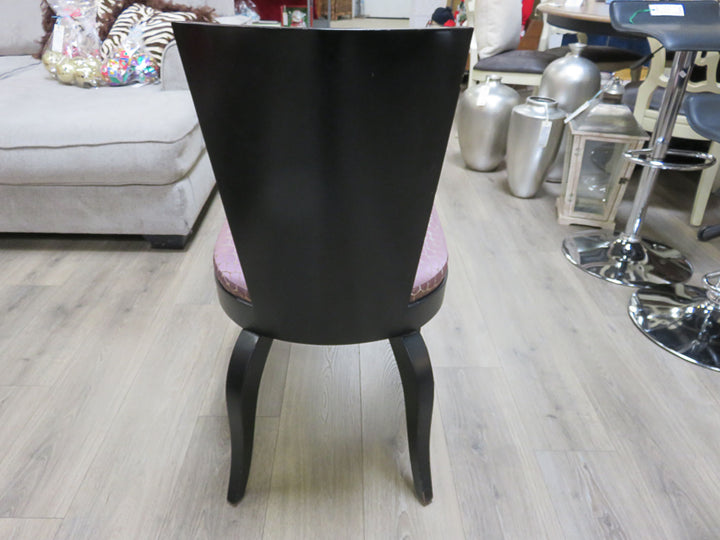 Animal Print Side Chair