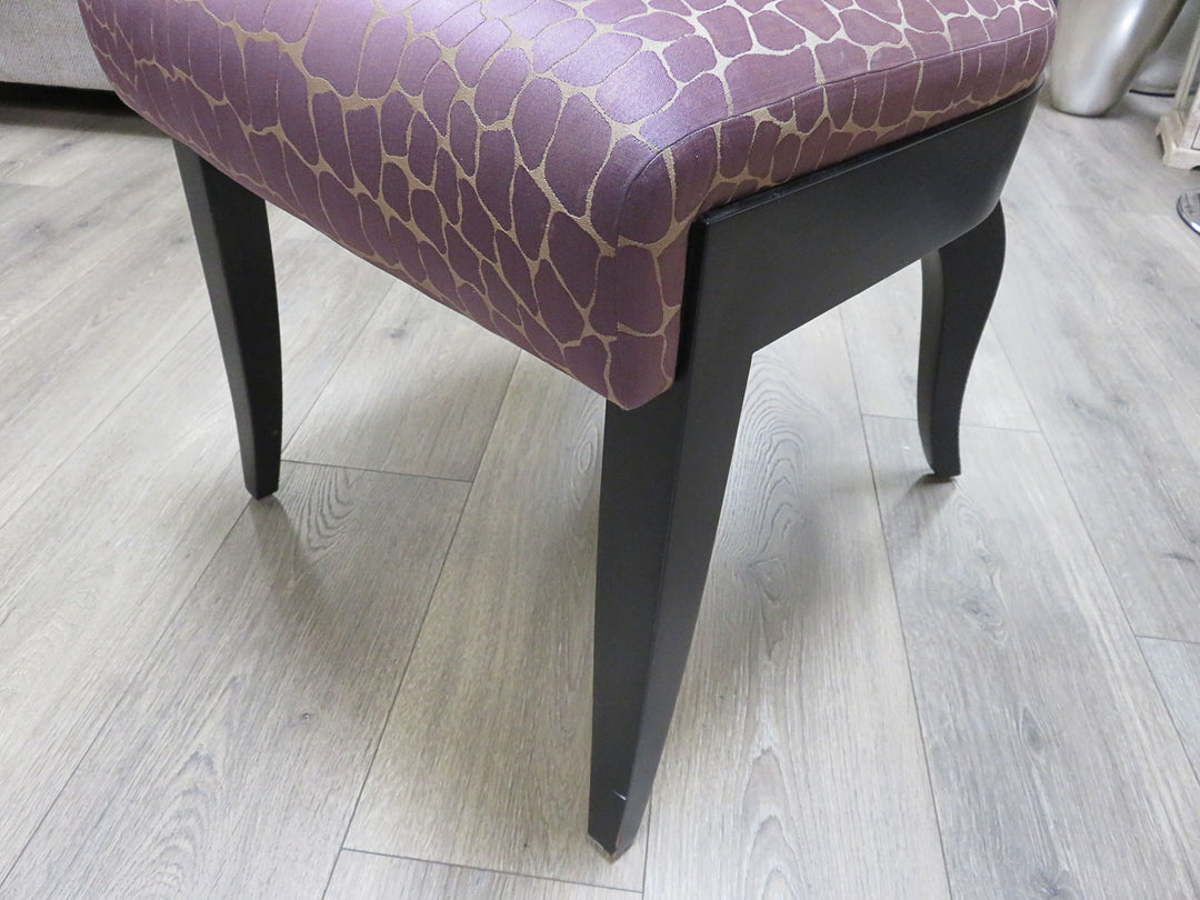 Animal Print Side Chair