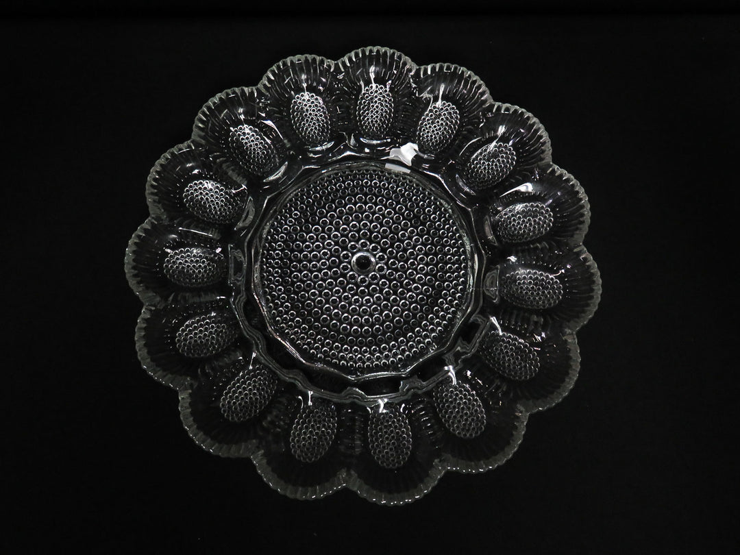 Indiana Glass Egg Plate