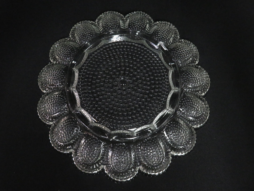 Indiana Glass Egg Plate