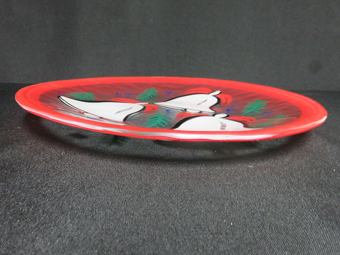 Kosta Boda Jingle Bells Platter