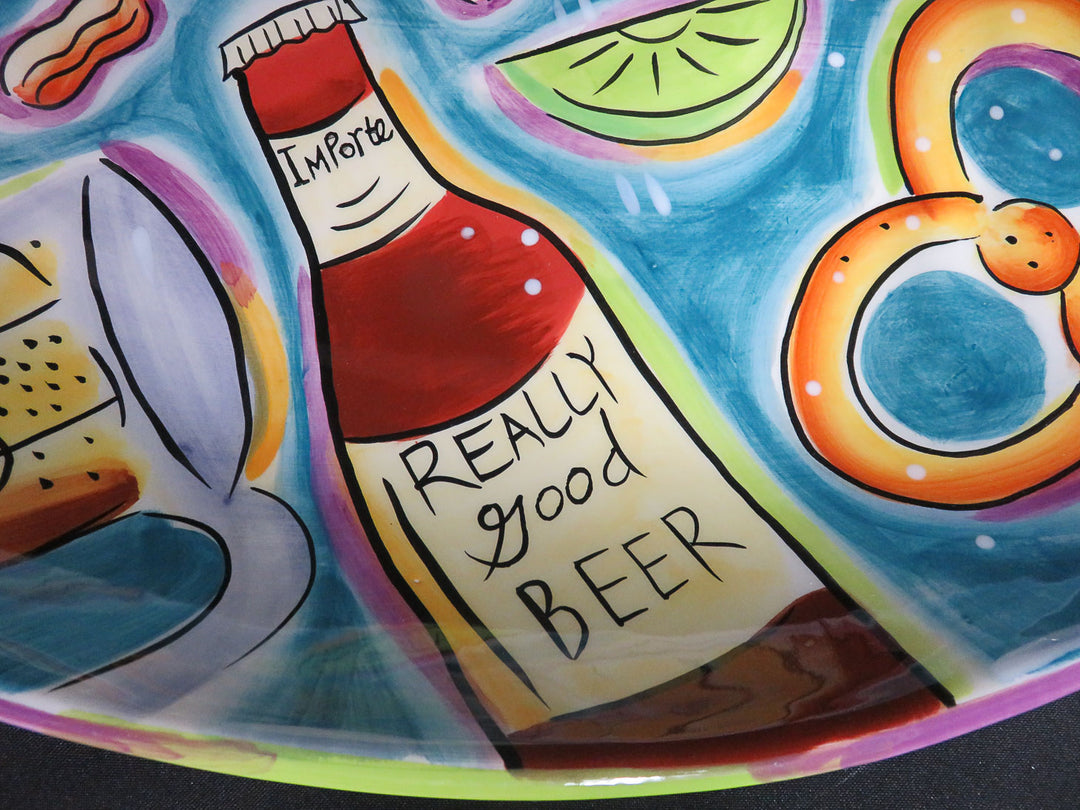 Ceramic Chip & Dip Set