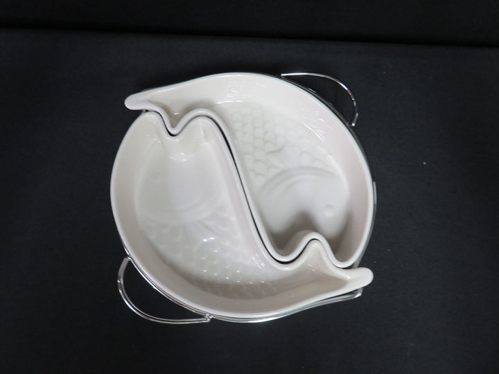 Godinger Divided Serving Dish