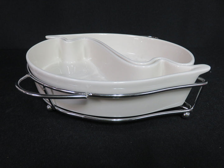 Godinger Divided Serving Dish